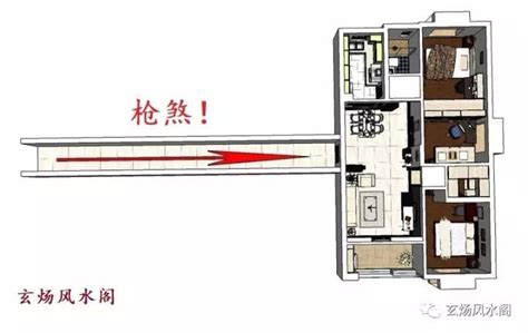 暗箭煞|玄煬風水：「槍煞」「暗箭煞」的講解及化解方法！